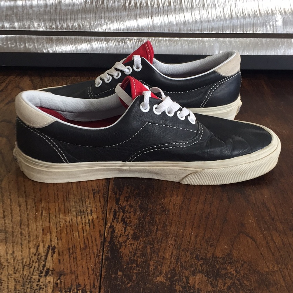 Vans Off The Wall Leather Men’s Size 8 - Picture 7 of 8